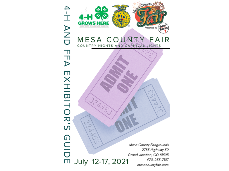 Logo for 2021 Mesa County Fair