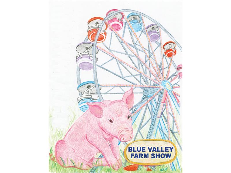 Logo for 2021 Blue Valley Farm Show