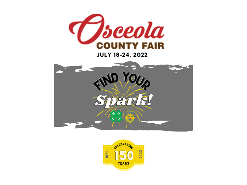 Logo for 2022 Osceola County Fair