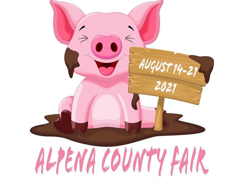 Logo for 2021 Alpena County Fair