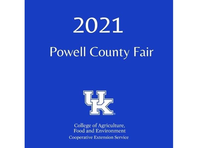 Logo for 2021 Powell County Fair