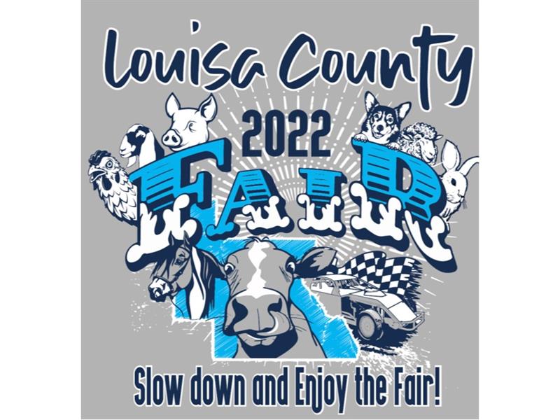 Logo for 2022 Louisa County Fair