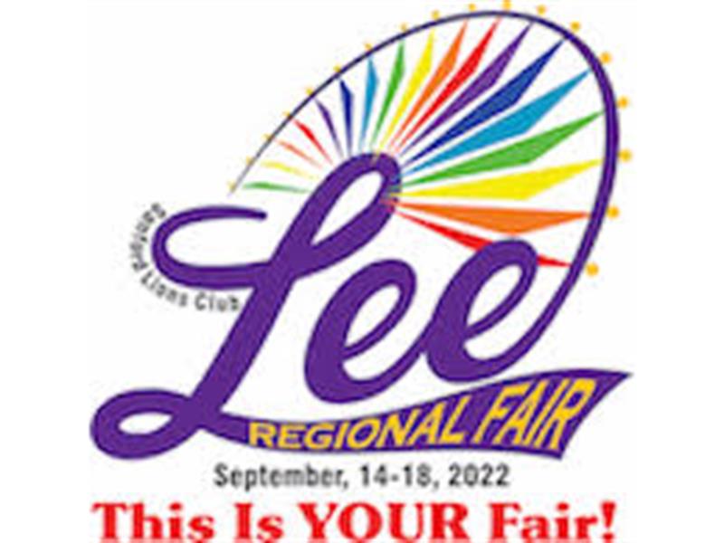 Logo for 2022 Lee Regional Fair