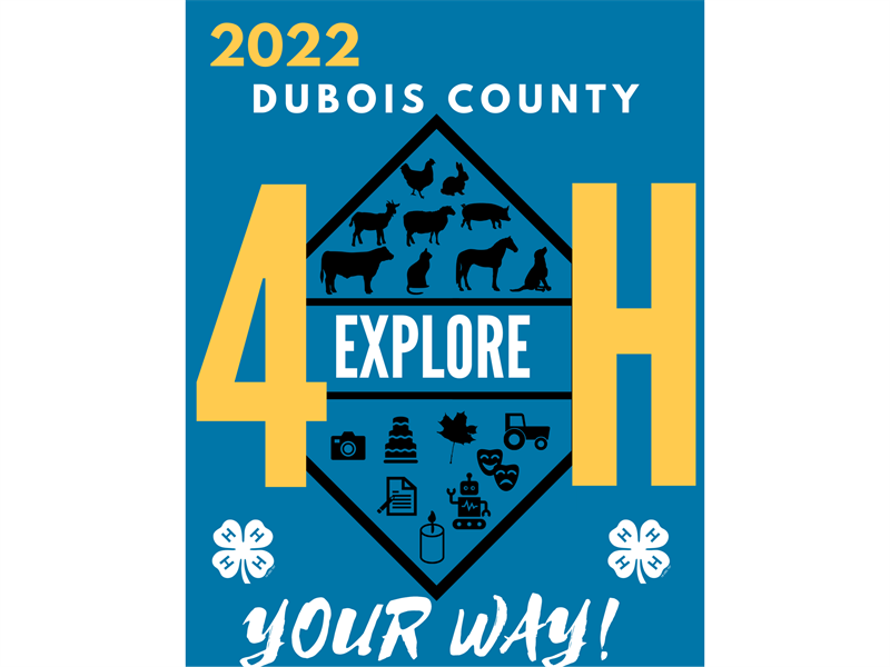 Logo for 2022 Dubois County 4-H Fair