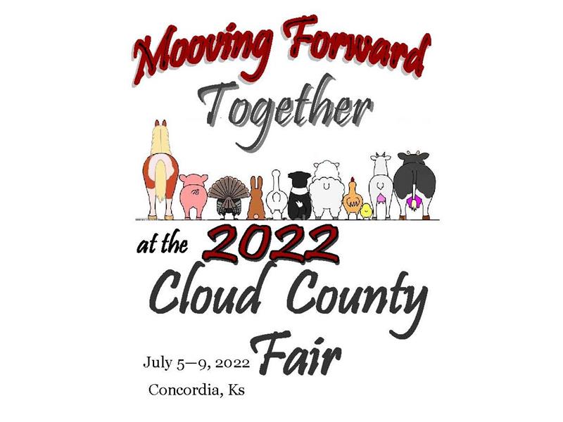 Logo for 2022 Cloud County Open Class Fair