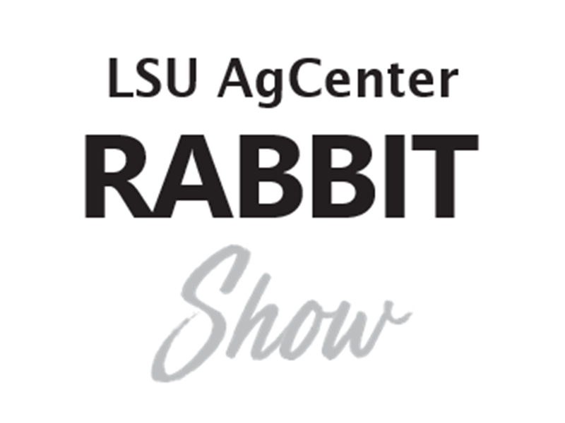 Logo for LSU AgCenter State 4-H/FFA Rabbit Show