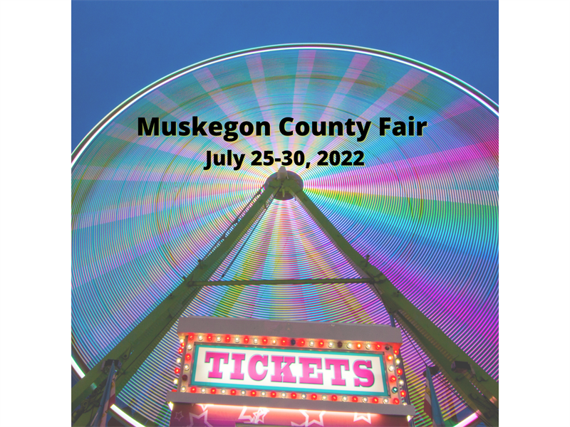 Logo for 2022 Muskegon County Fair