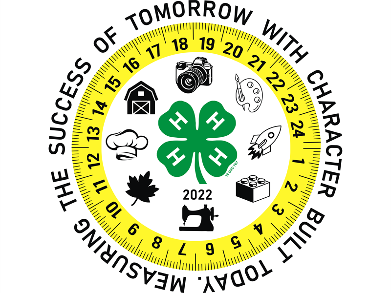Logo for 2022 Johnson County 4-H & Agricultural Fair