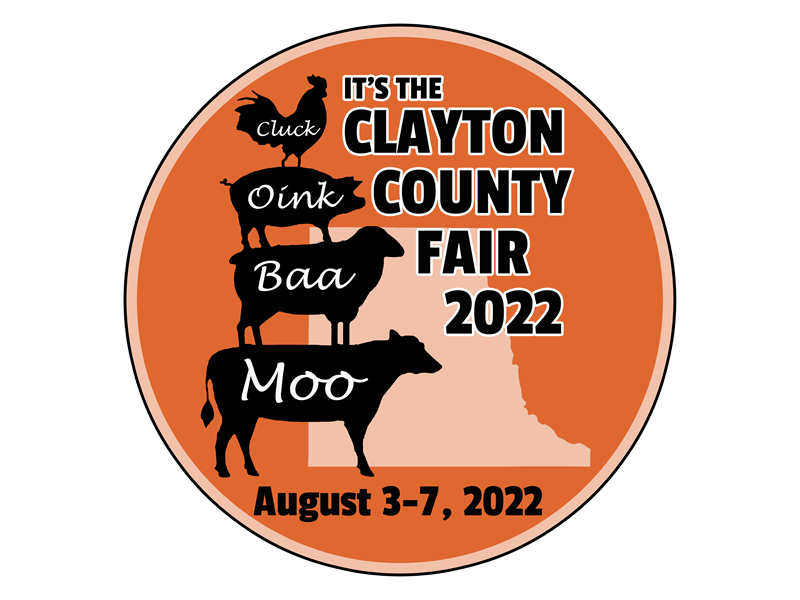 Logo for 2022 Clayton County Fair