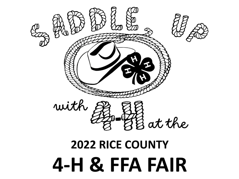 Logo for 2022 Rice County 4-H and FFA Fair