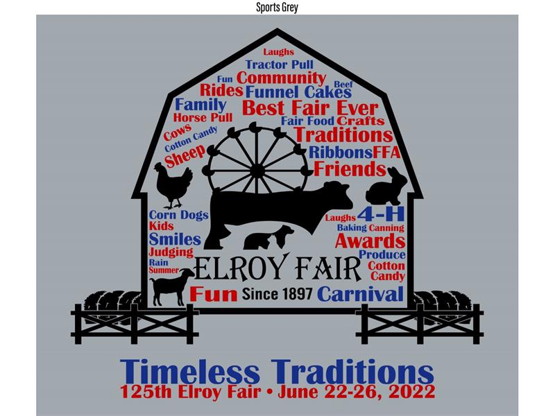 Logo for 2022 Elroy Fair