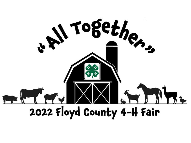 Logo for 2022 Floyd County 4-H Fair