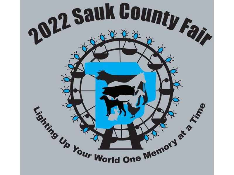 Logo for 2022 Sauk County Open Class Fair