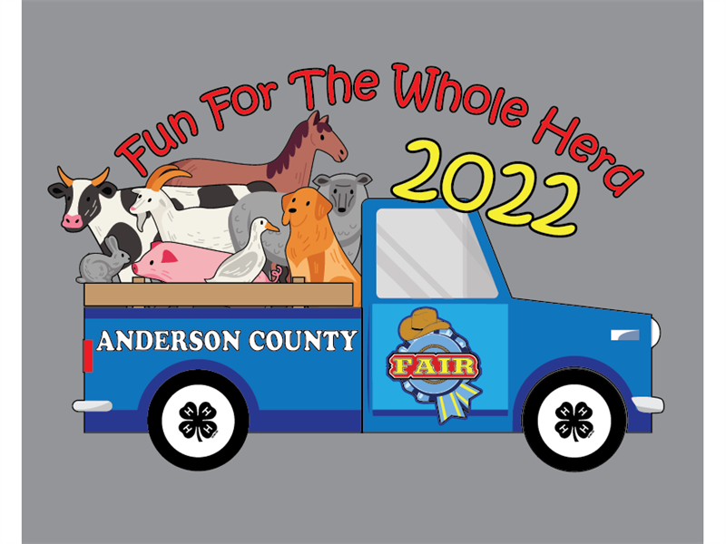 Logo for 2022 Anderson County Fair