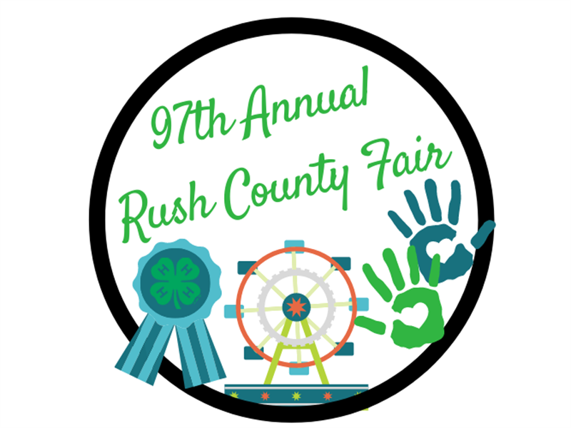 Logo for 2022 Rush Co. Fair