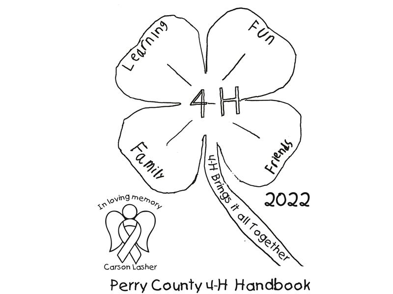 Logo for 2022 Perry County 4-H Fair