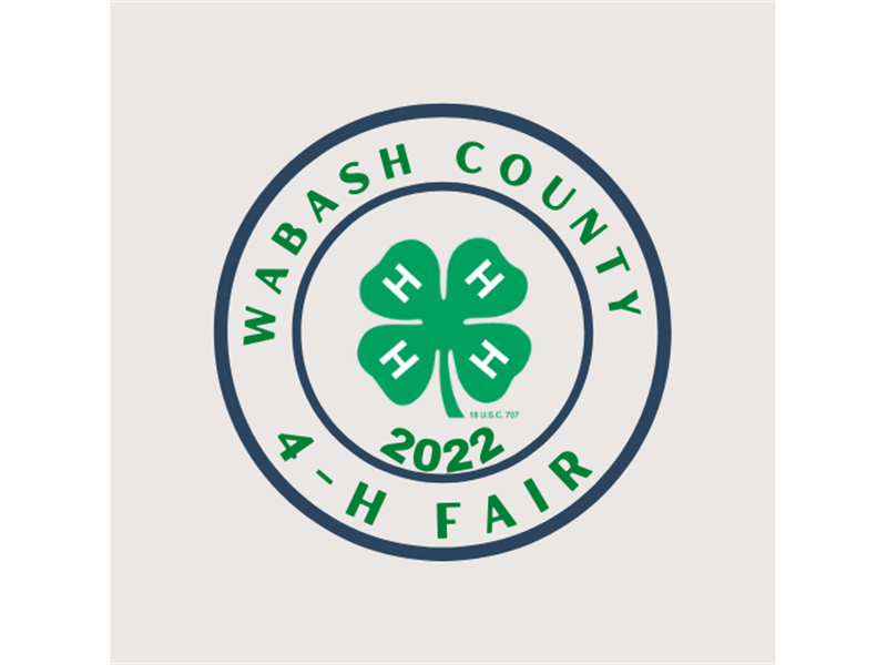 Logo for 2022 Wabash County 4-H Fair