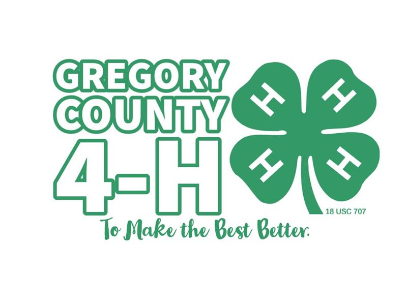 Logo for 2022 Gregory County 4-H Achievement Days