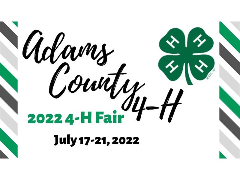 Logo for 2022 Adams County 4-H Fair