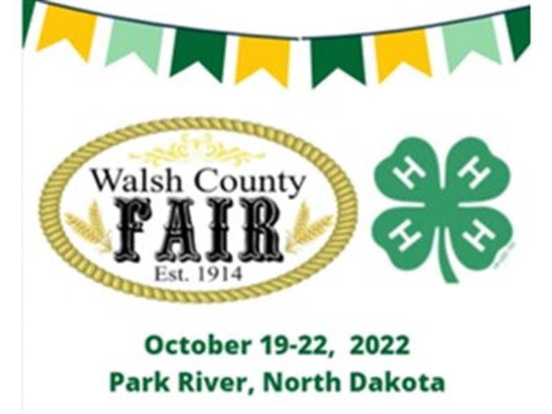 Logo for 2022 Walsh County Fair