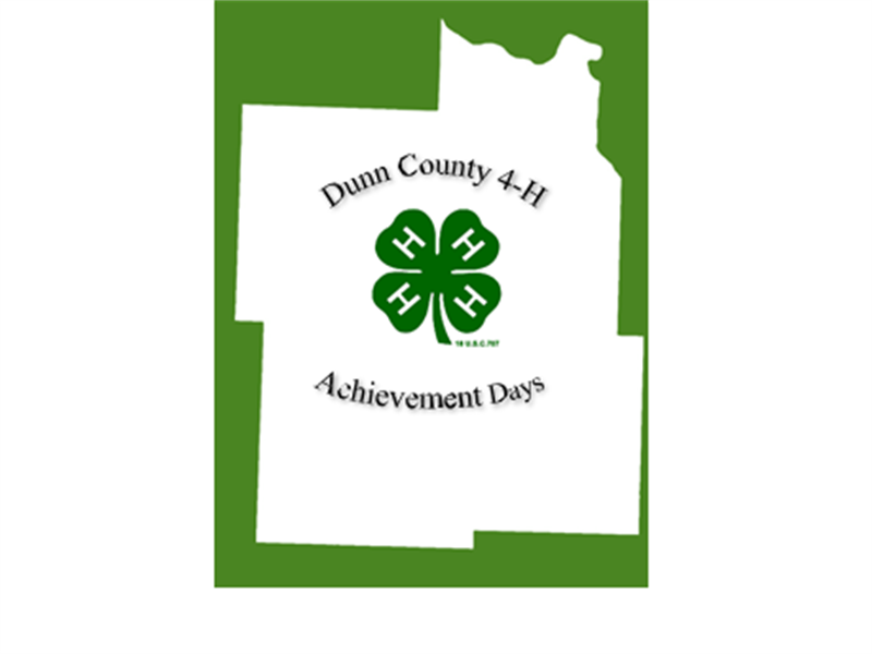Logo for 2022 Dunn County Achievement Days