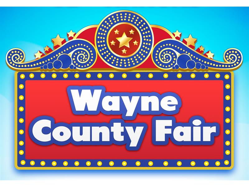 Logo for 76th Annual Wayne County Fair