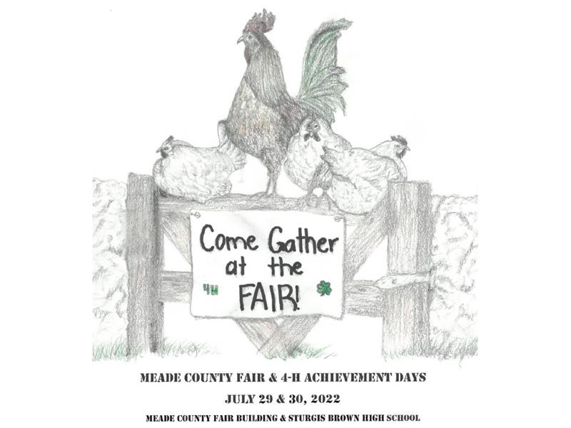 Logo for 2022 Meade County 4-H Achievement Days