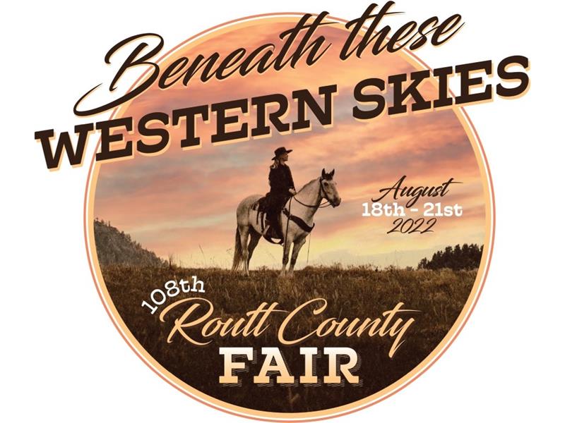 Logo for 2022 Routt County Fair
