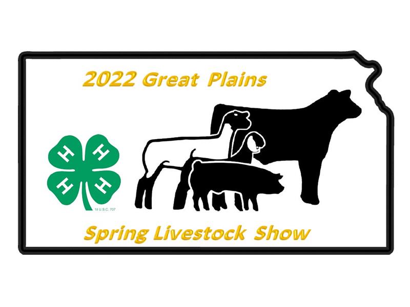 Logo for 2022 Great Plains Spring Livestock Show