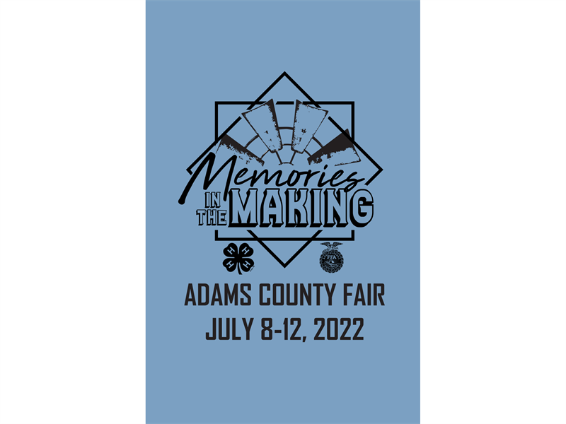 Logo for 2022 Adams County Fair Memories In the Making