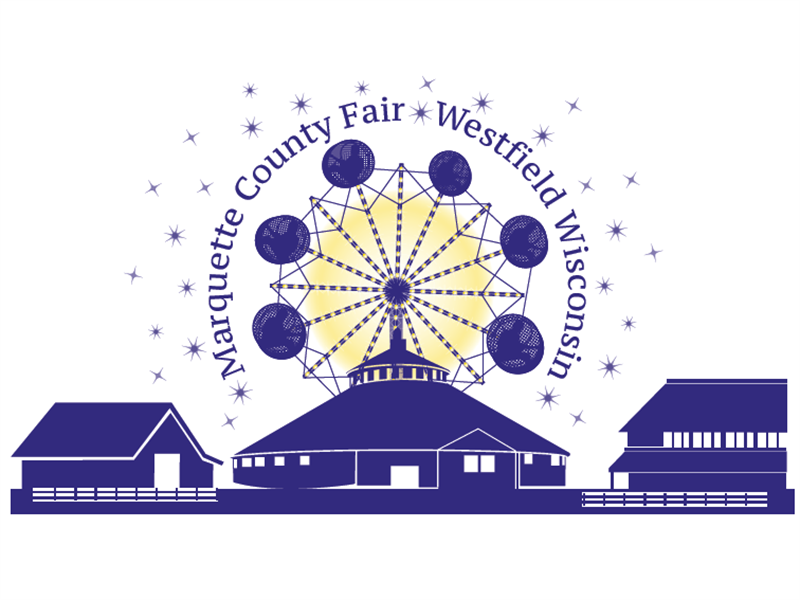 Logo for 2022 Marquette County Fair