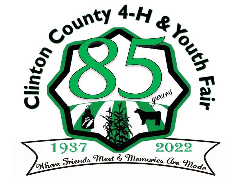 Logo for 2022 Clinton County 4-H & Youth Fair