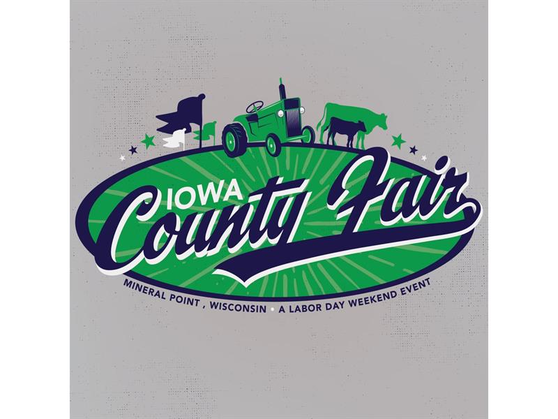 Logo for 2022 Open Iowa County Fair WI