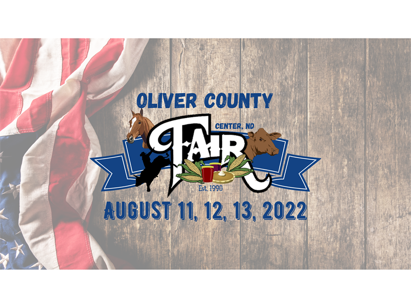 Logo for 2022 Oliver County Fair