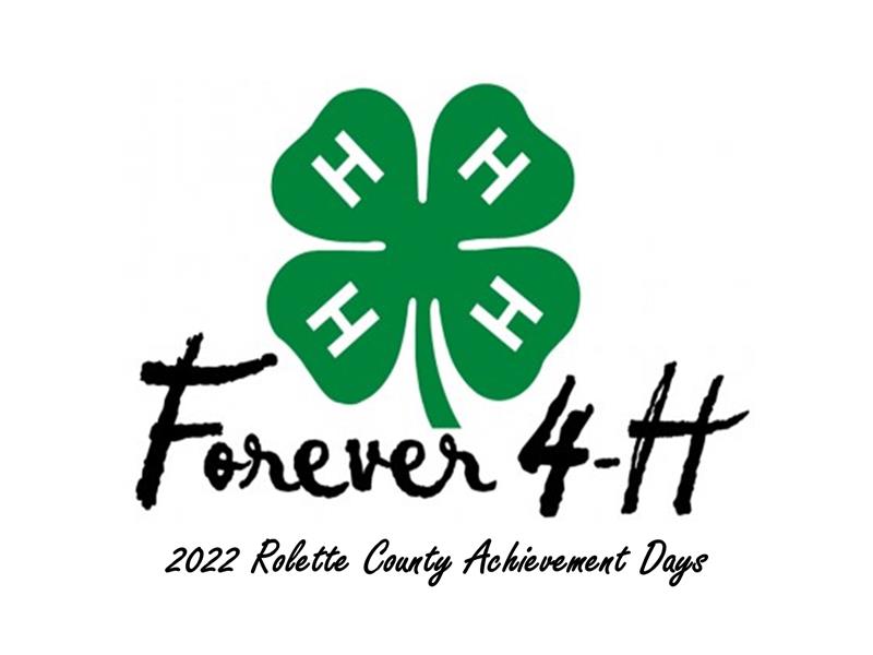 Logo for 2022 Rolette County Achievement Days