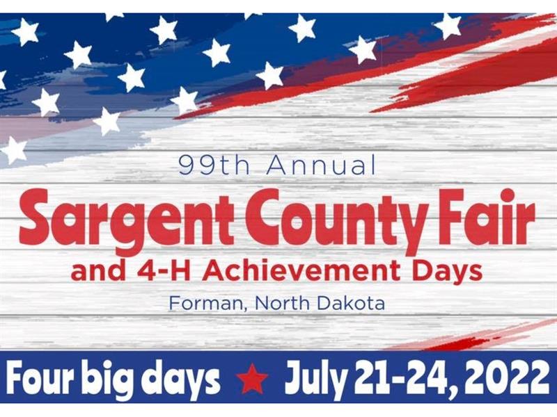 Logo for 2022 Sargent County Fair