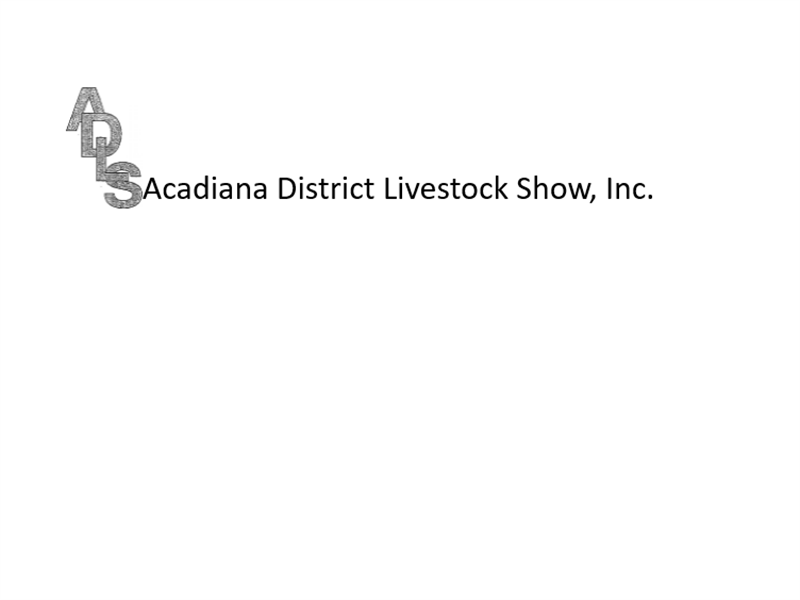 Logo for 2023 Acadiana District Livestock Show