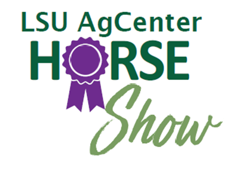 Logo for 2023 LSU AgCenter State Horse Show