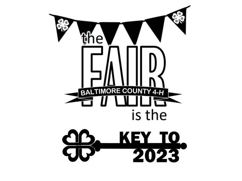 Logo for 2023 Baltimore County 4H Fair