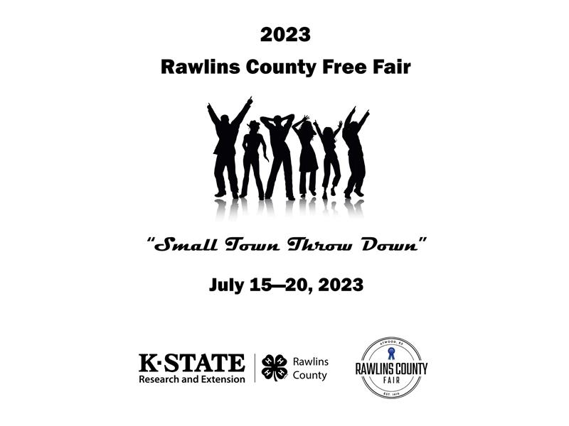 Logo for 2023 Rawlins County Fair