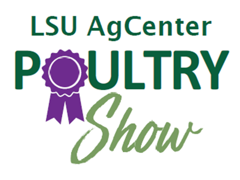 Logo for 2023 LSU AgCenter State Poultry Show