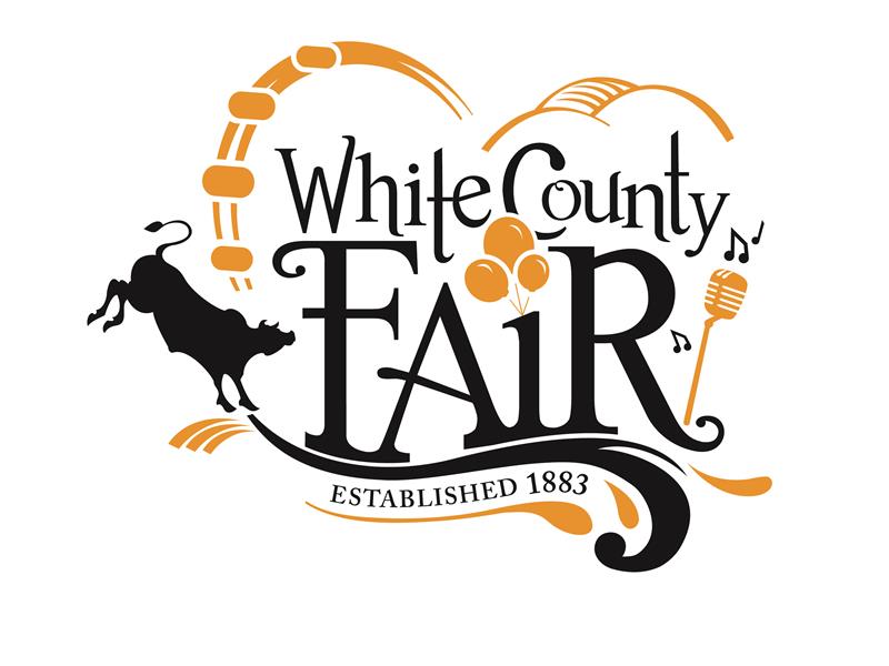 Logo for 2023 White County Fair