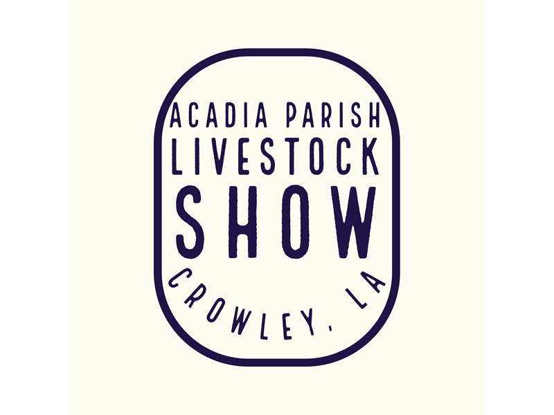 Logo for 2023 Acadia Parish Livestock Show