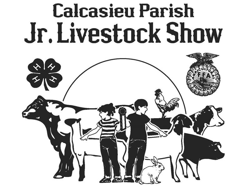 Logo for 2023 Calcasieu Parish Jr. Livestock Show