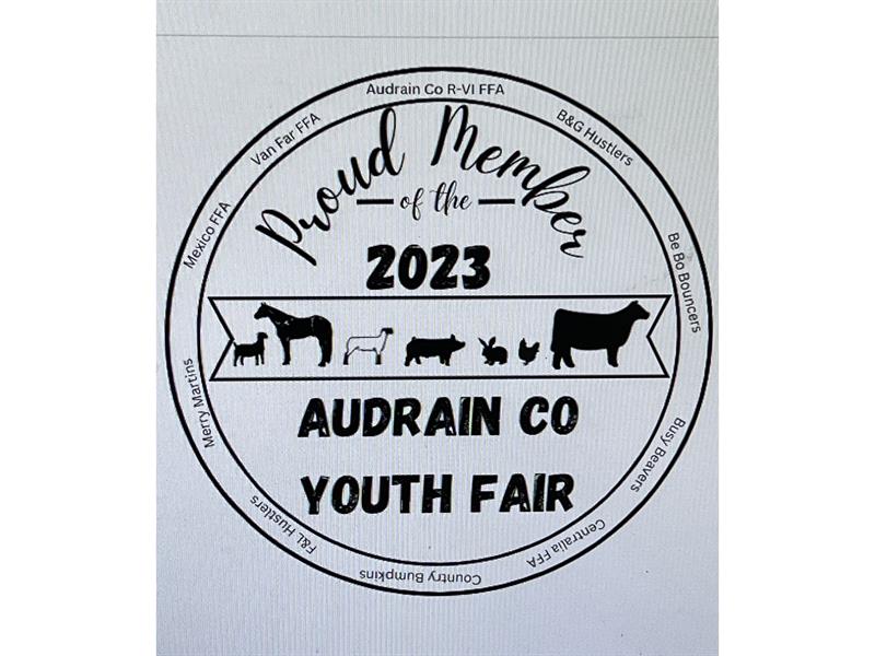 Logo for 2023 Audrain County Youth Fair