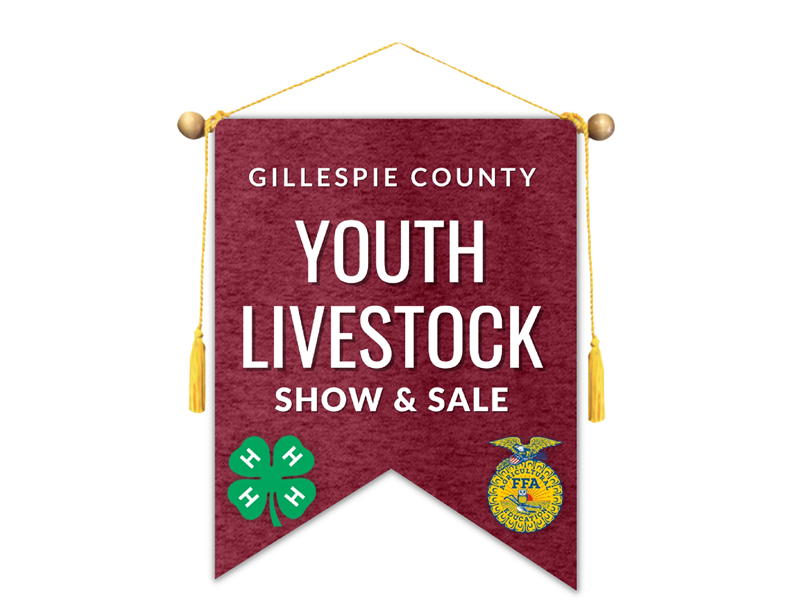 Logo for 2023 Gillespie County Youth Livestock Show