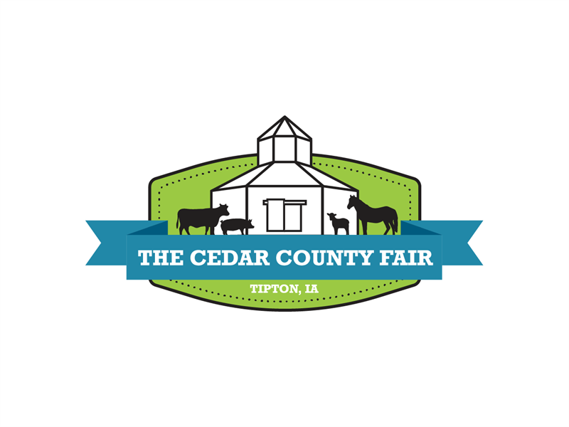 Logo for 2023 Cedar County Fair