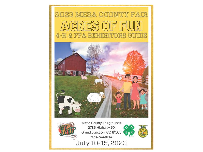 Logo for 2023 Mesa County Fair