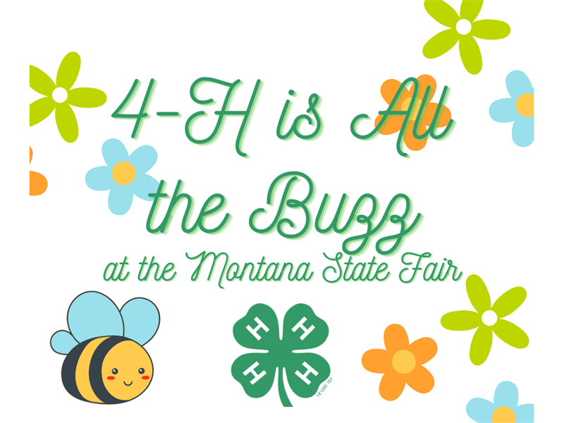 Logo for 2023 Montana State Fair 4-H Exhibits