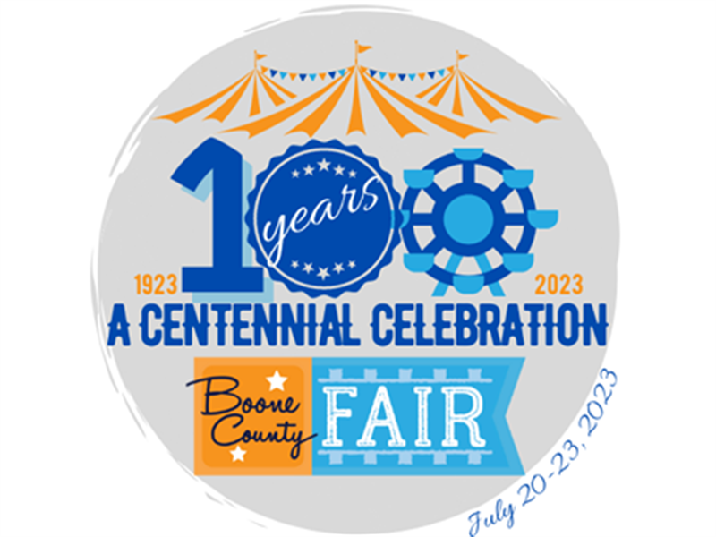 Logo for 2023 Boone County Fair